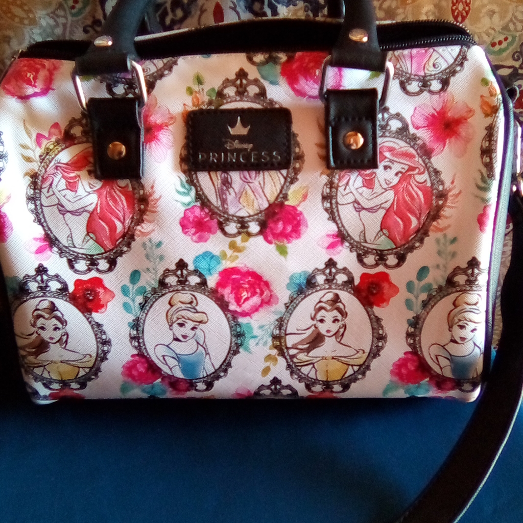 Loungefly Disney Princesses Barrel Shoulder Handbag